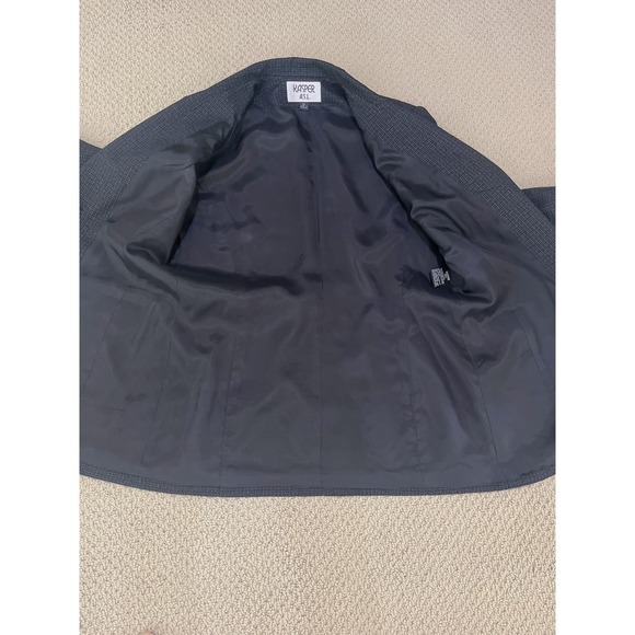 Kasper Black Tailored Blazer Professional Suit Jacket - Picture 9 of 16